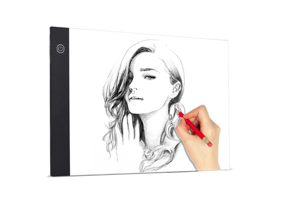 Cuscinetto portatile di rintracciamento del disegno della carta di animazione di dimensione del cuscinetto A4 del disegno acrilico del LED
