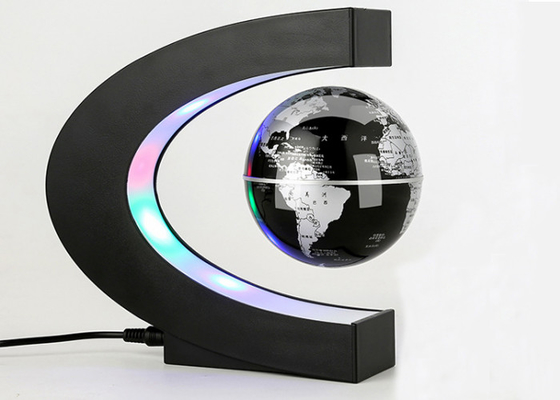 Globo di galleggiamento di levitazione magnetica della decorazione della mappa di mondo di forma LED di C per il regalo