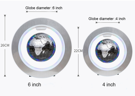 Decorazione di galleggiamento elettronica domestica di natale del globo di levitazione magnetica della decorazione