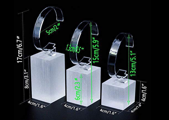 Fiera commerciale acrilica del deposito di mostra dei banchi di mostra dell'orologio di progettazione moderna