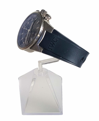 Singola chiara plastica acrilica del supporto del banco di mostra dell'orologio per il dettagliante