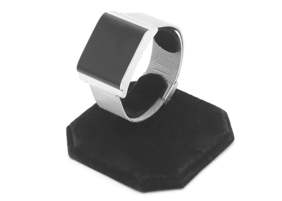 Chiaro supporto acrilico dell'orologio del braccialetto dei braccialetti di esposizione del supporto di plastica dello scaffale