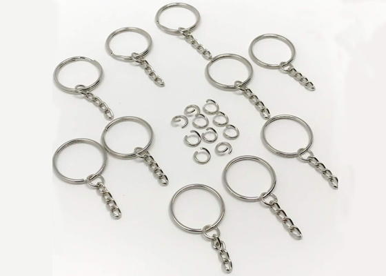 Acrilico su ordinazione di Keychain 3 pollici di rettangoli con hardware e gli archivi tagliati