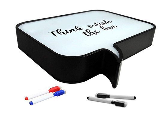 12 fumetto bianco Lightbox del quadrato del contenitore leggero di acrilico LED con il cavo di USB