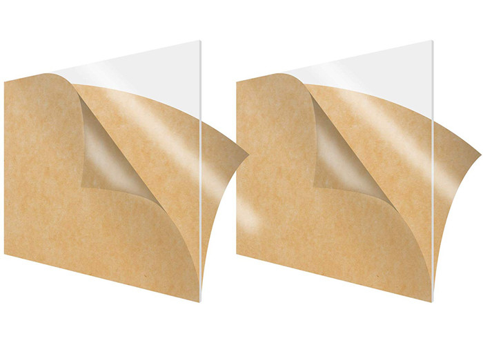 Carta stratificata 1/4&quot; dell'esposizione acrilica dello strato della colata X 24&quot; X 48&quot; chiaro trasparente